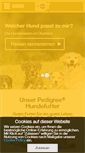 Mobile Screenshot of pedigree.at